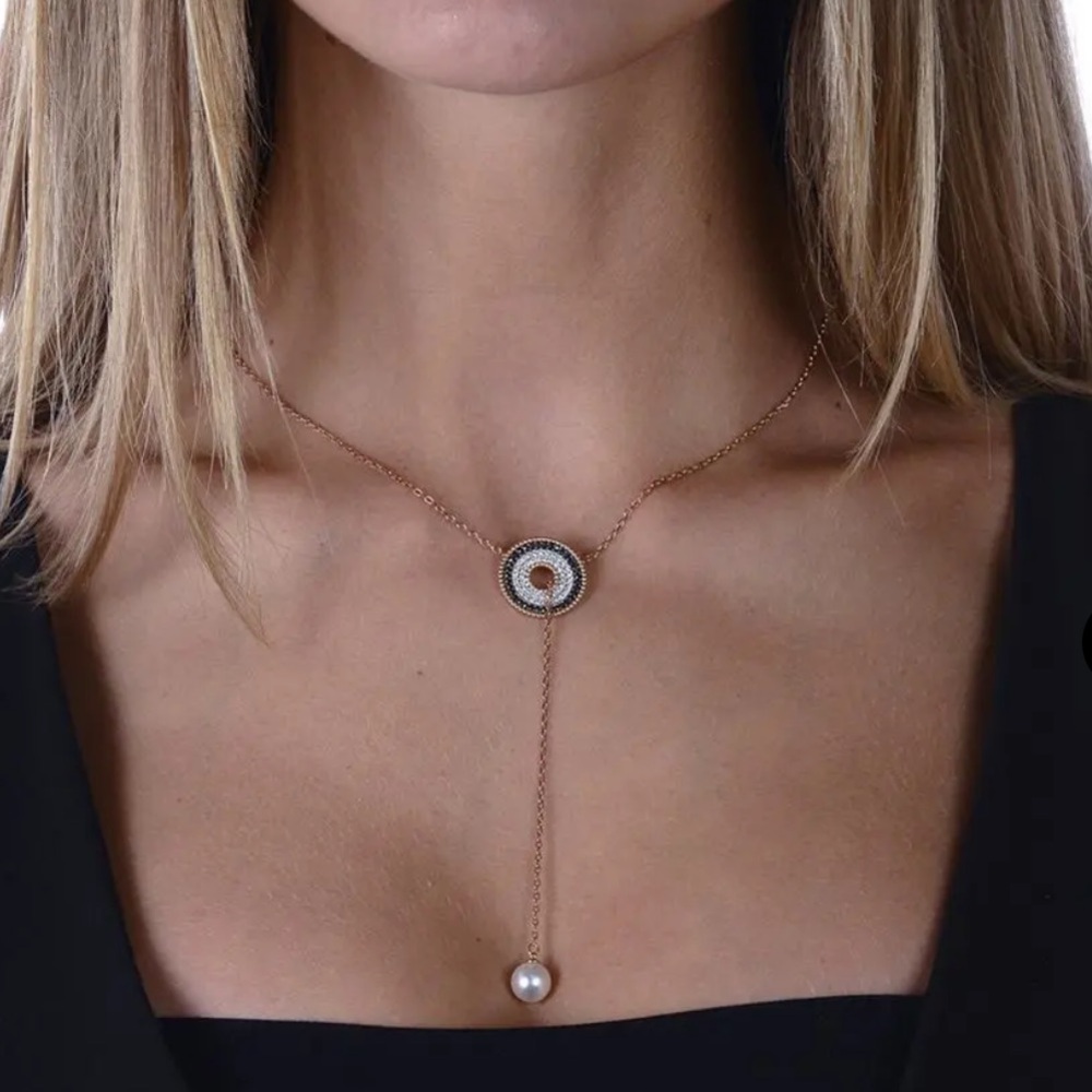Swarovski Lollipop Y Necklace